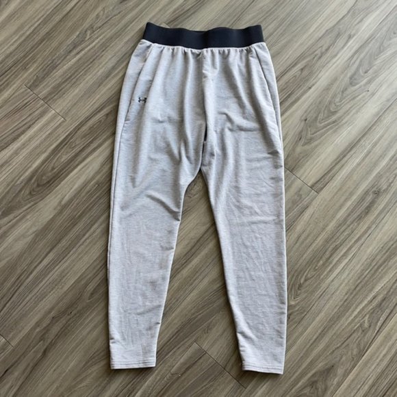 Under Armour Modal Tapered Slouch Pants Style# 1318415 - Gray, Size XS - Picture 14 of 16
